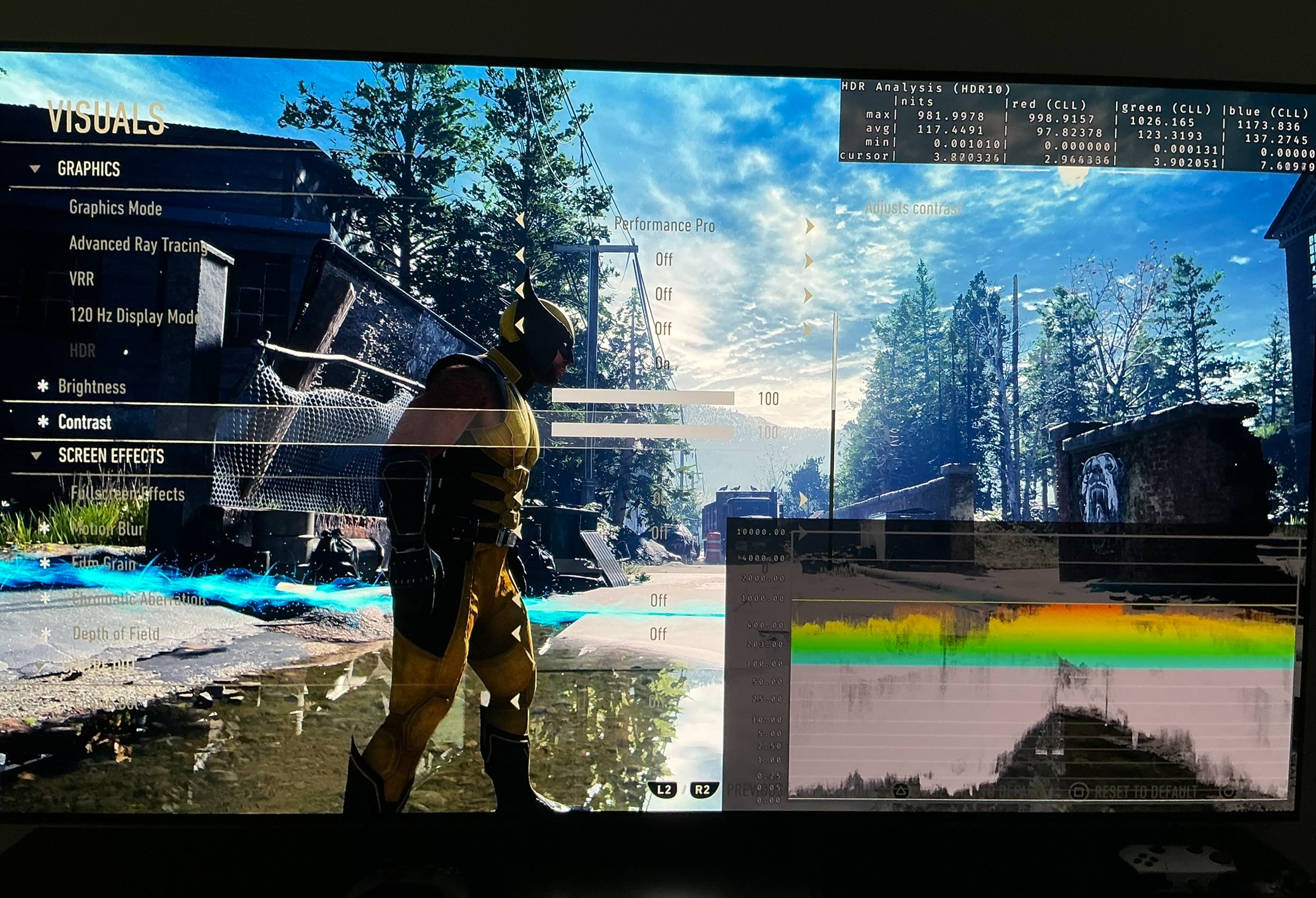 Wolverine HDR screenshot