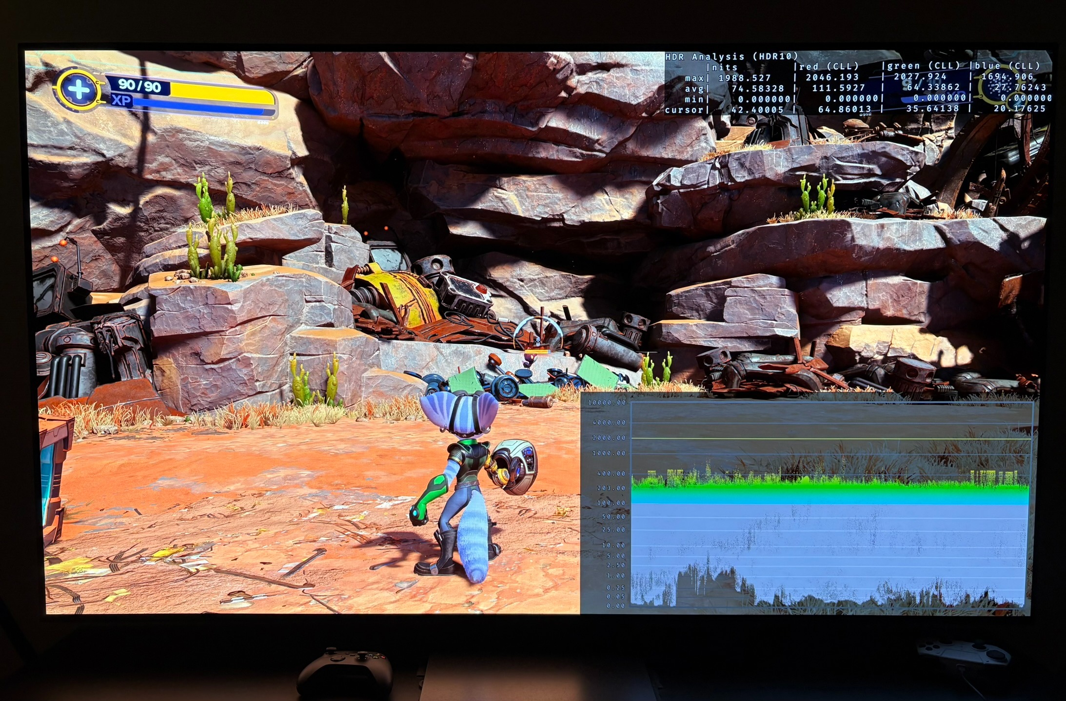 Ratchet & Clank Rift Apart HDR screenshot