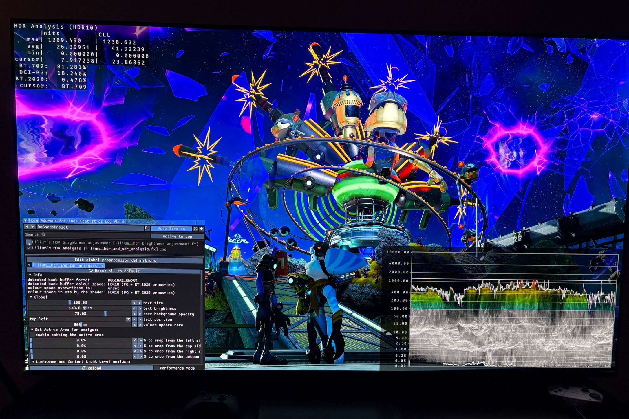 Ratchet & Clank Rift Apart HDR screenshot