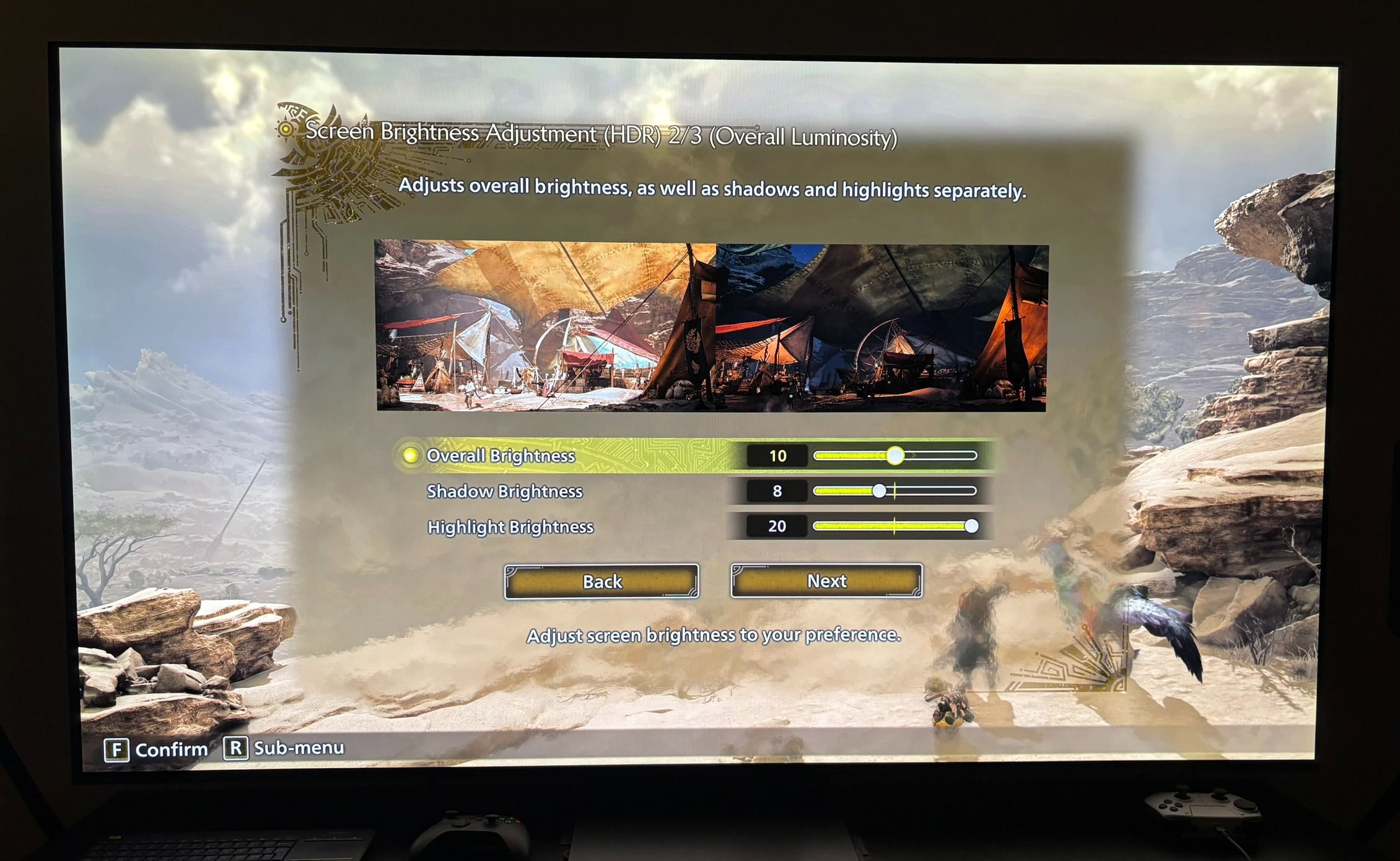 Monster Hunter Wilds Demo HDR screenshot