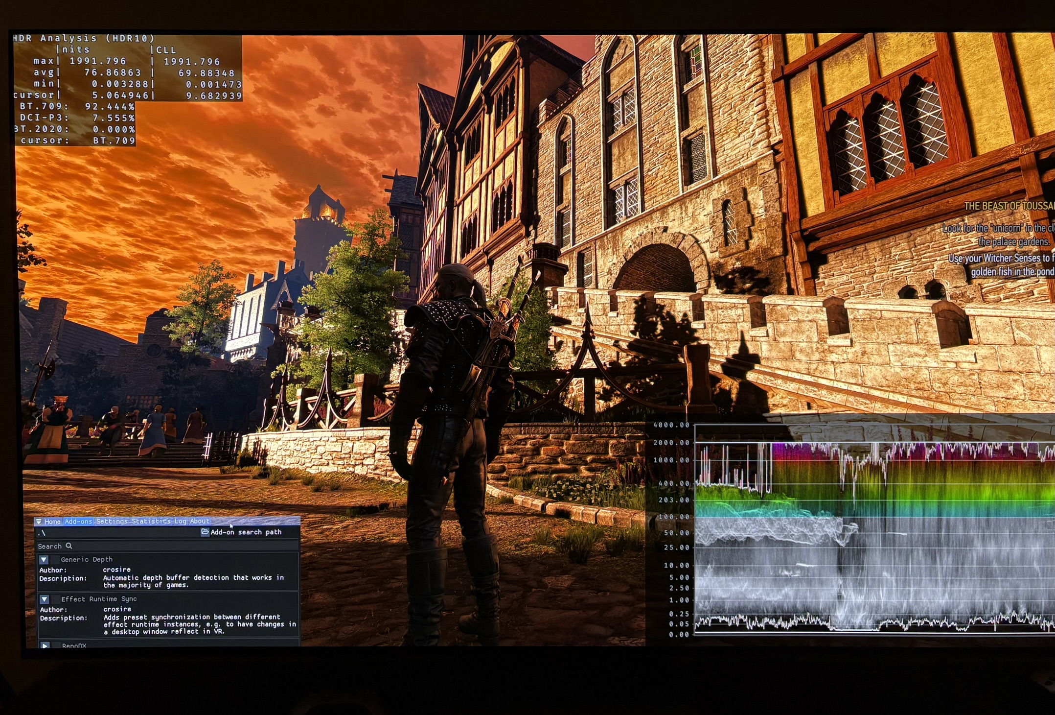 Witcher 3 Remaster HDR screenshot