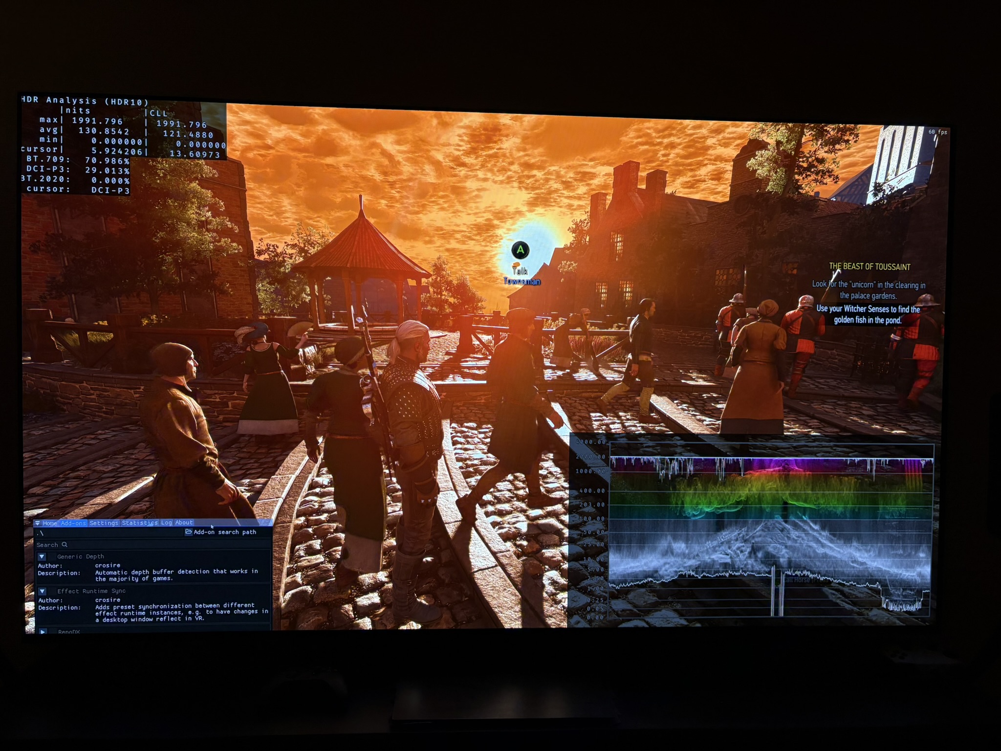 Witcher 3 Remaster HDR screenshot