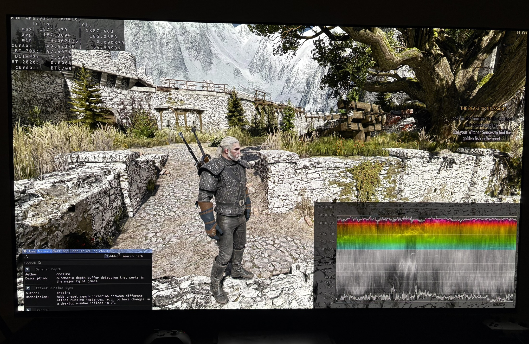 Witcher 3 Remaster HDR screenshot