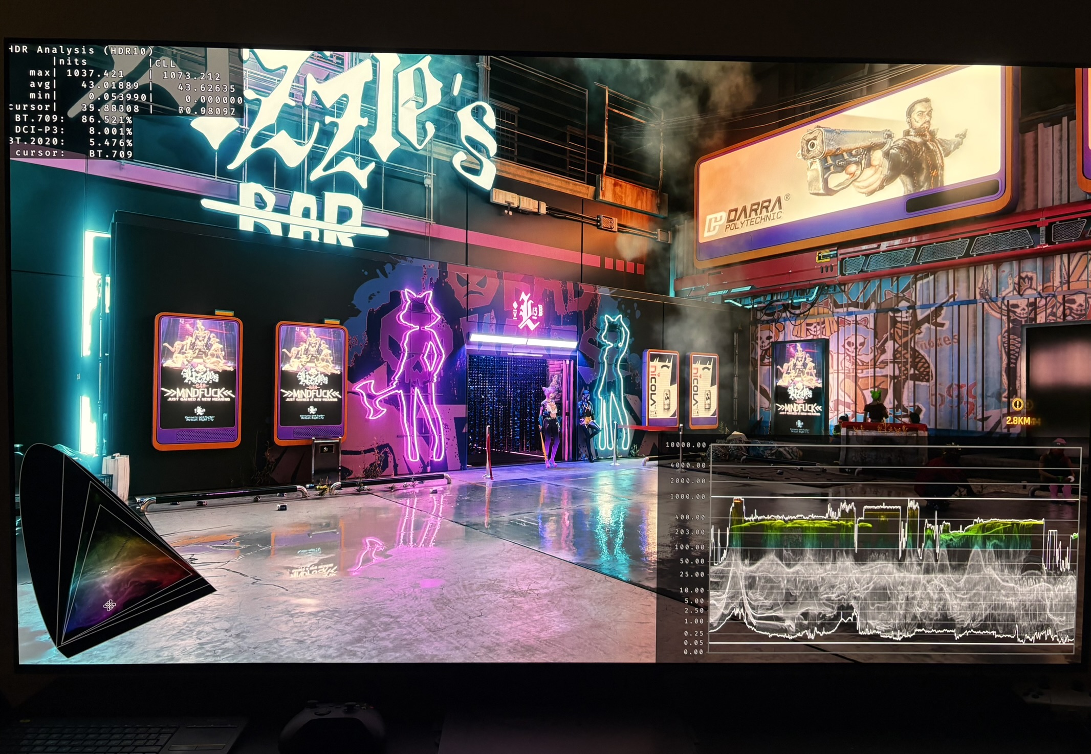 Cyberpunk 2077 PC HDR screenshot