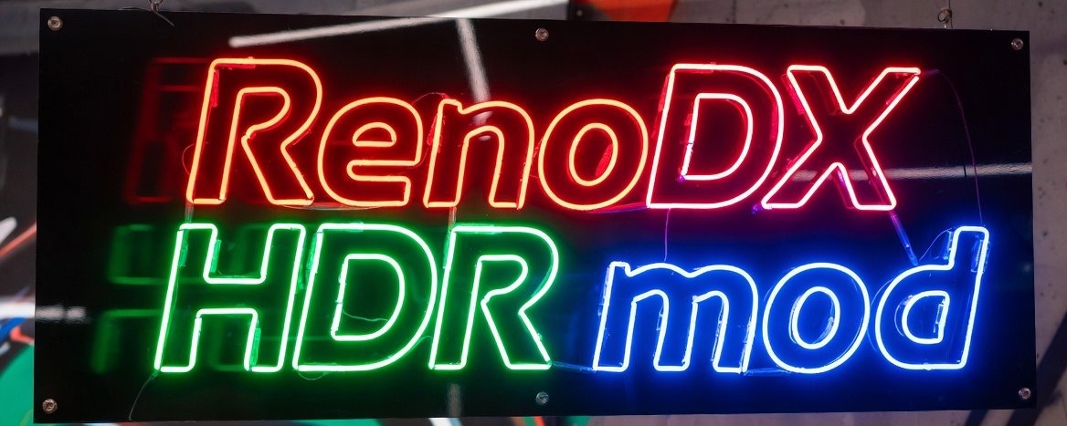 RenoDX HDR mod - Installation and setup