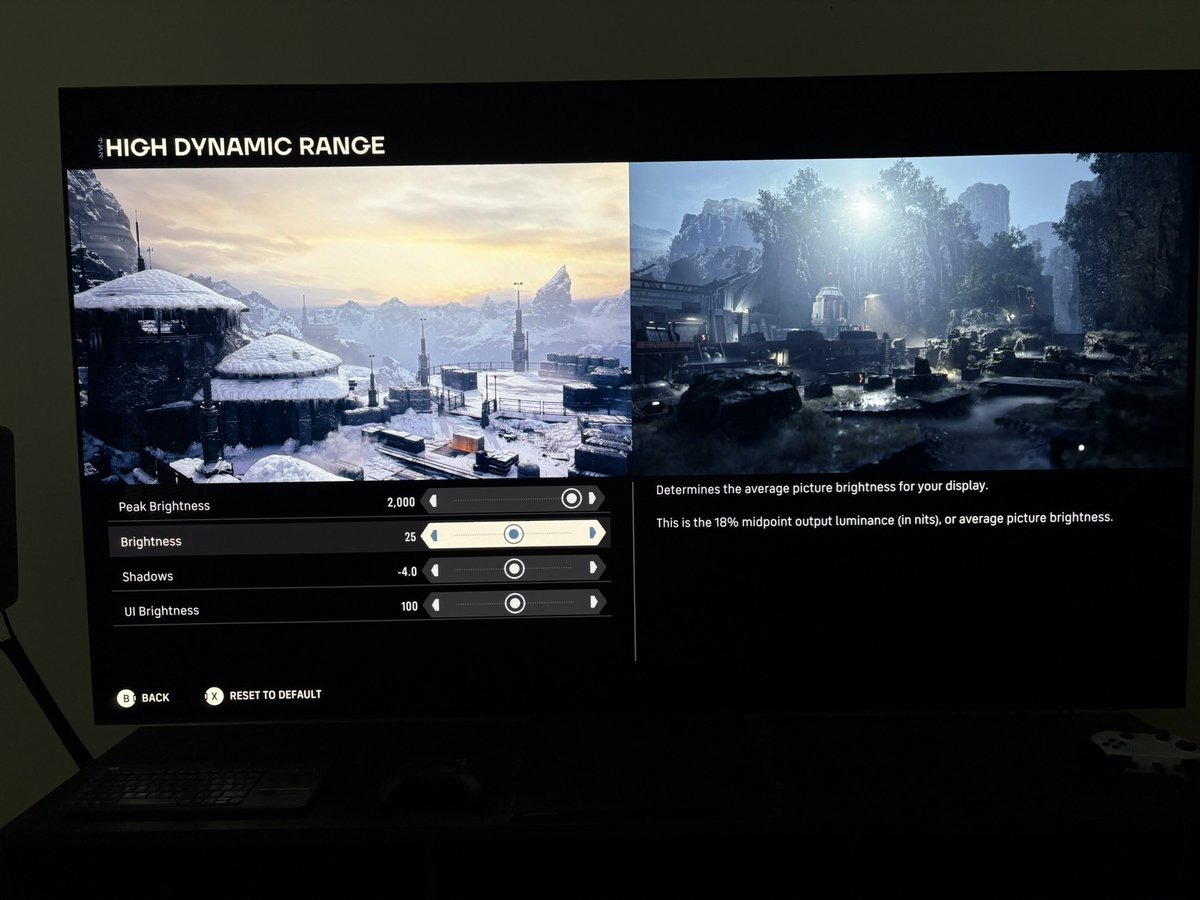 HDR sliders - Star Wars Zero Company